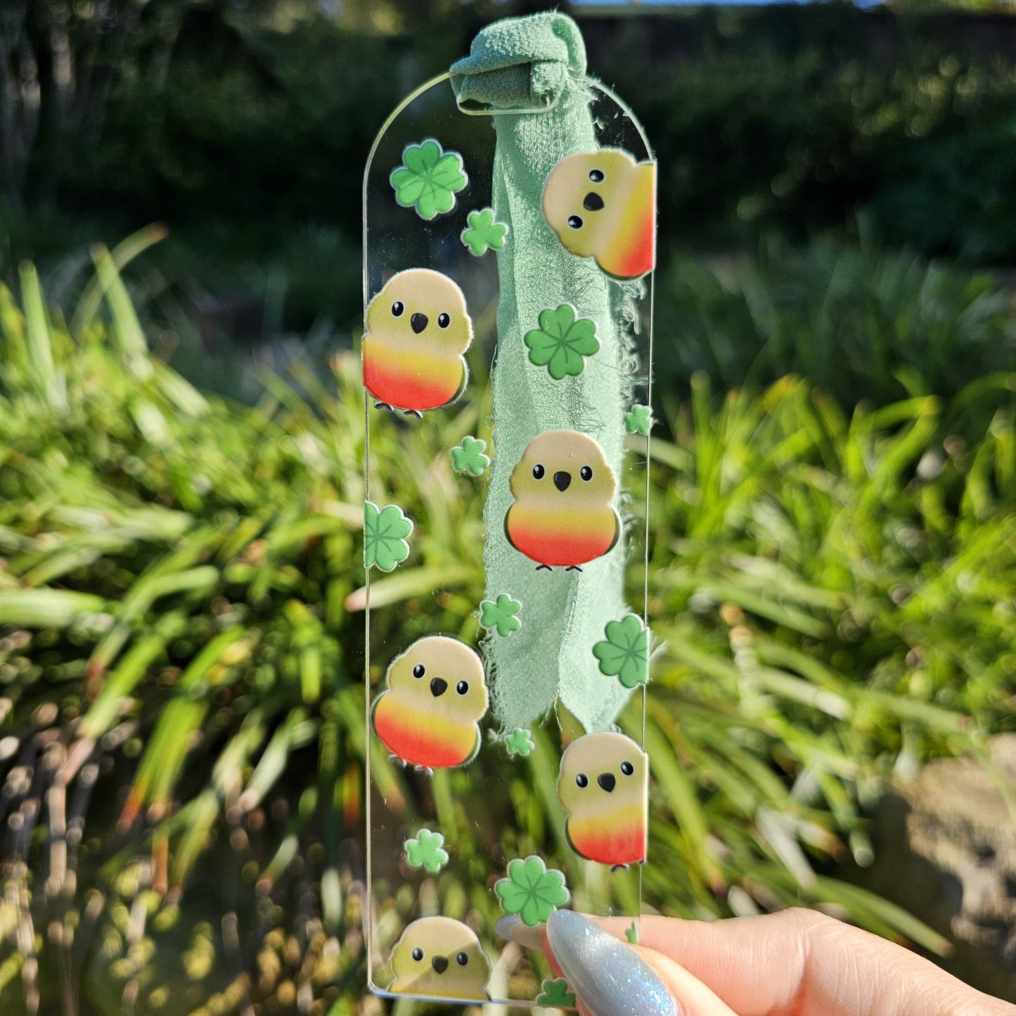 Greek Cheek Conure Bookmark