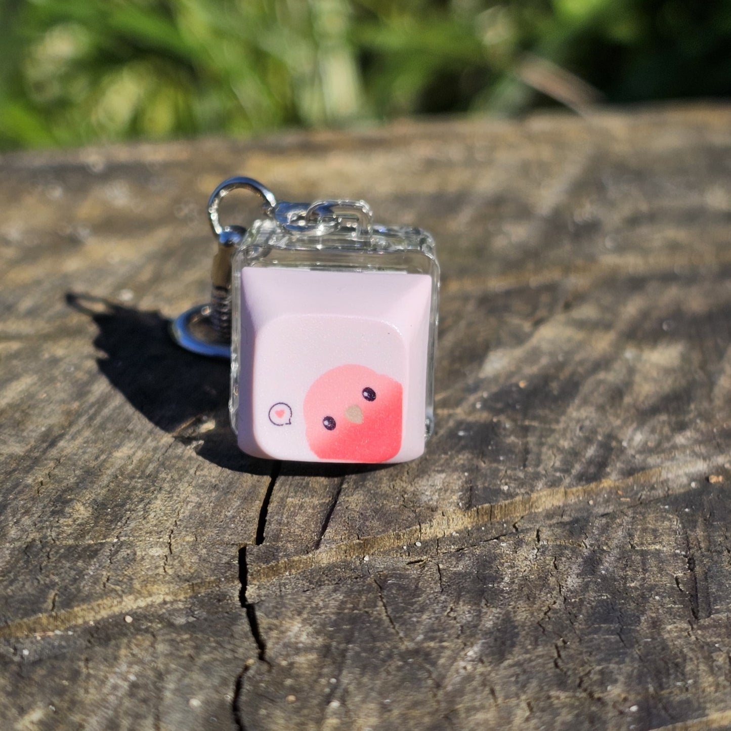 Galah Clicky Keychain