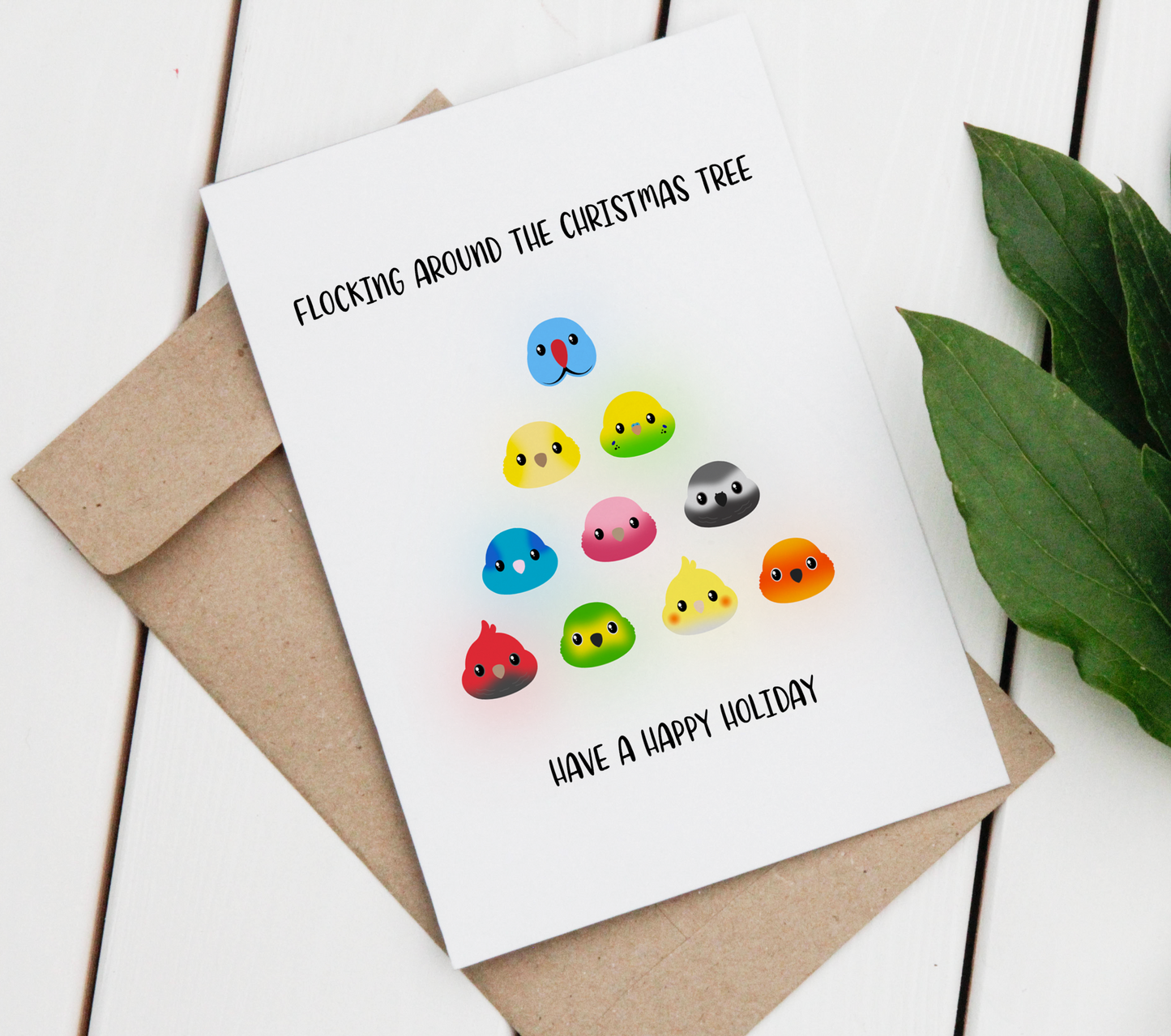 Parrots Christmas Tree