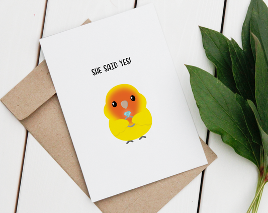 She Said Yes - Love Bird