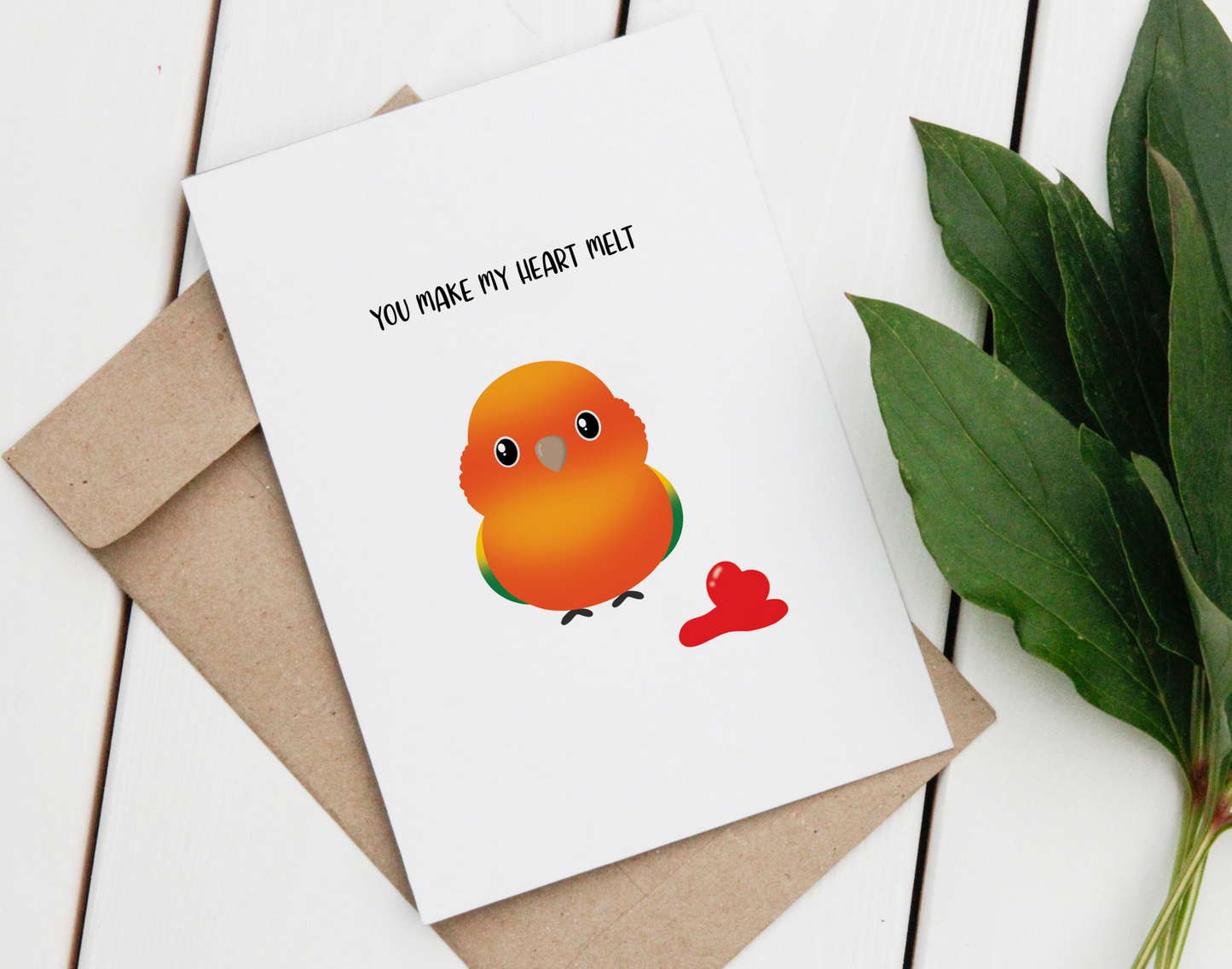 You Make My Heart Melt - Sun Conure