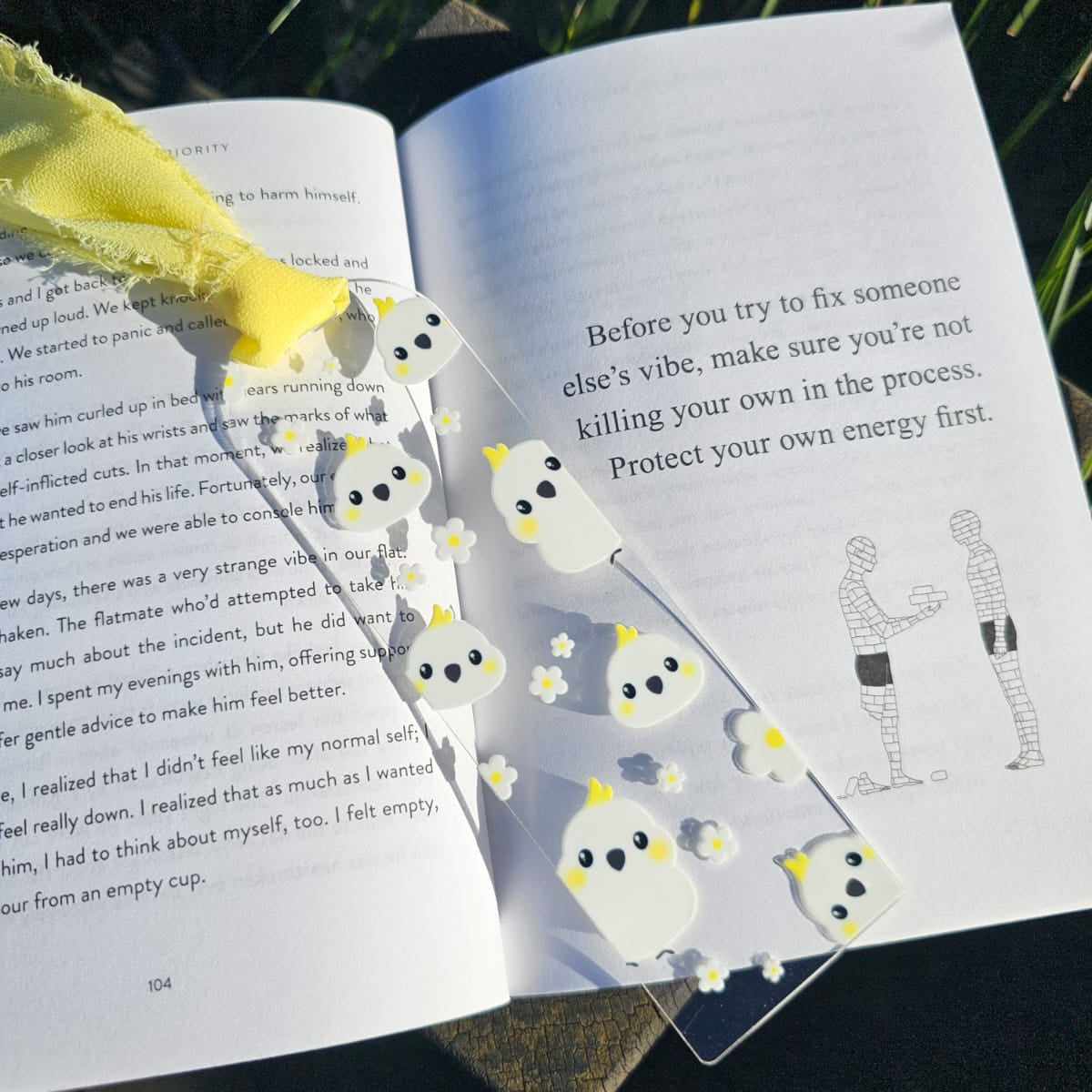 Cockatoo Bookmark
