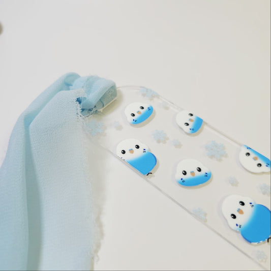 Blue Budgie Bookmark