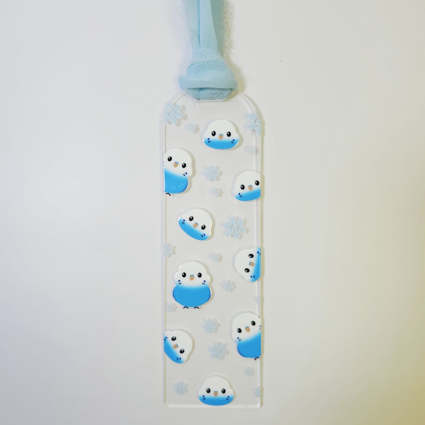 Blue Budgie Bookmark