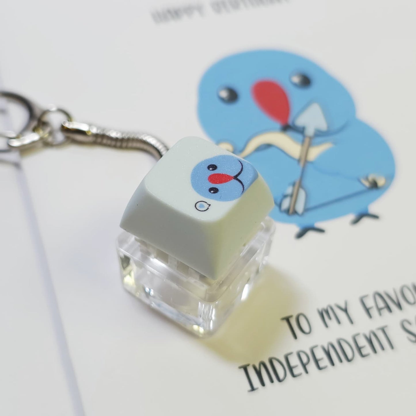 Ringneck Clicky Keychain