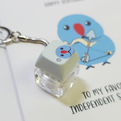 Ringneck Clicky Keychain