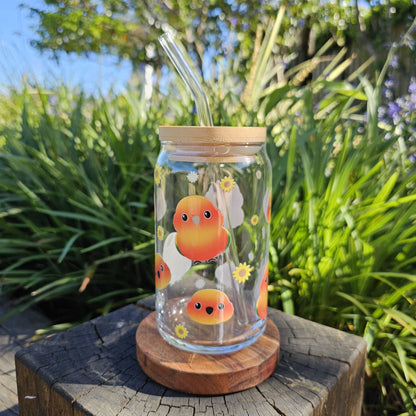 [Pre Order - Ships End November] Sun Conure Glass Tumbler