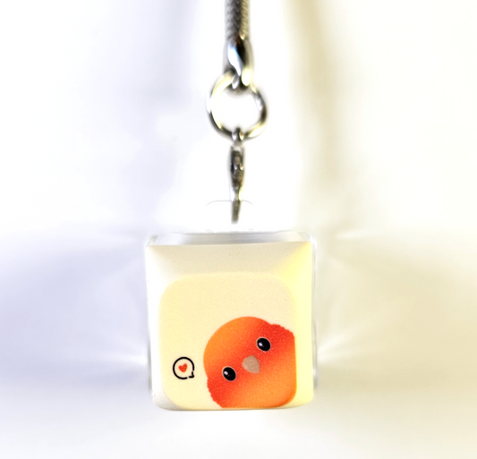 Sun Conure Clicky Keychain
