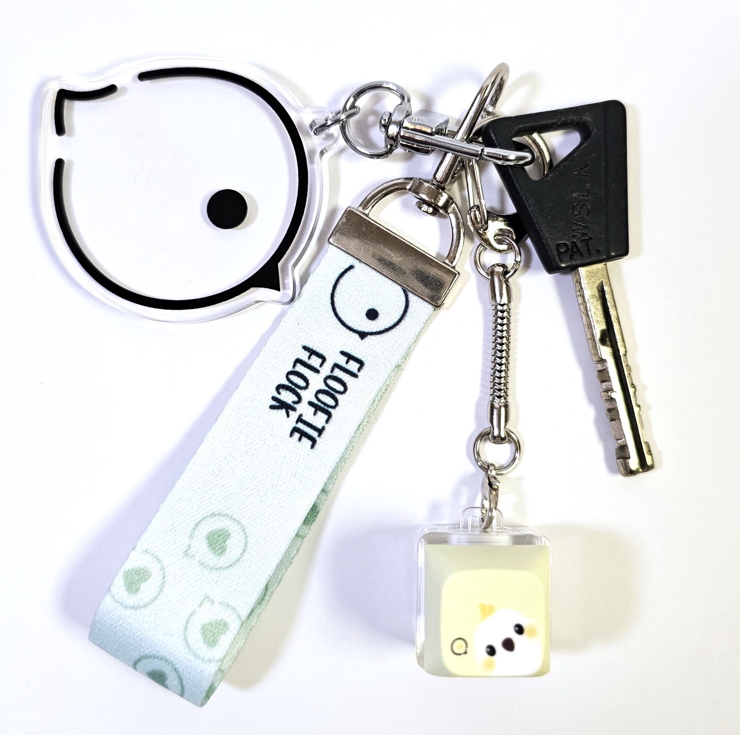 Ringneck Clicky Keychain