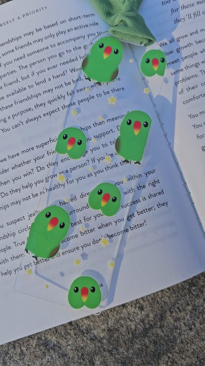 Eclectus Bookmark