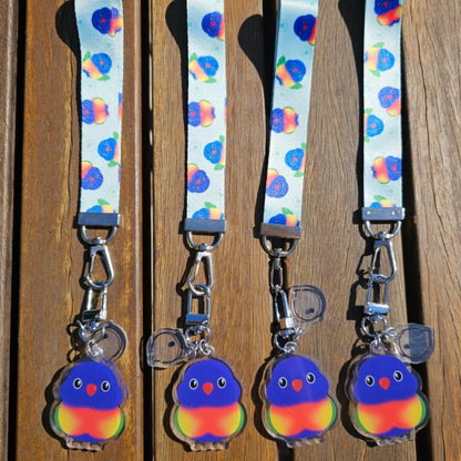 Lorikeet Lanyard