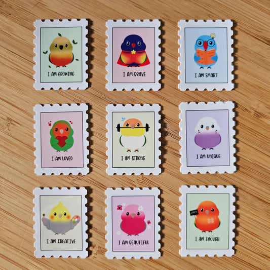 Bird Affirmation Stickers