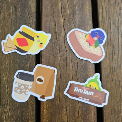 Aussie Sticker Pack 4 pcs