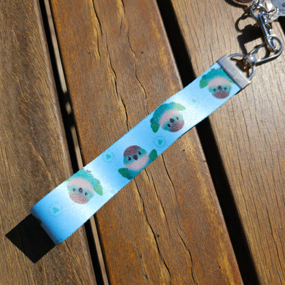 Turquoise Green Cheek Conure Lanyard
