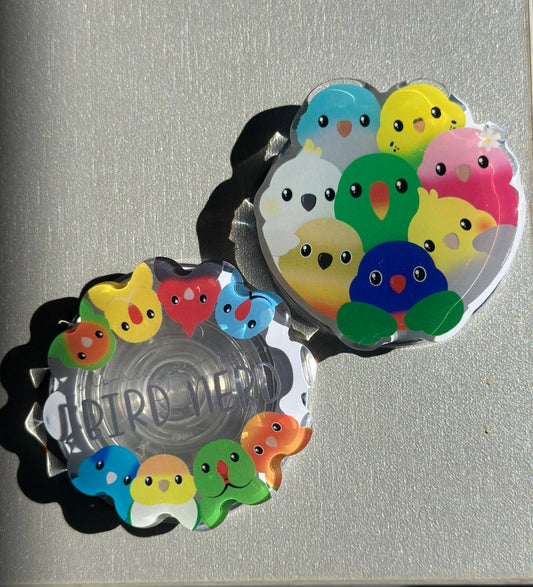 [Pre Order - Ships End November] Magnetic Bird Phone/Kindle Grip