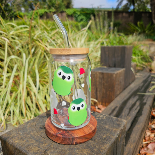 Hahn Macaw Glass Tumbler