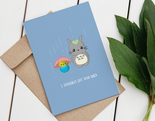 Totorally Got Your Back - Budgie & Totoro